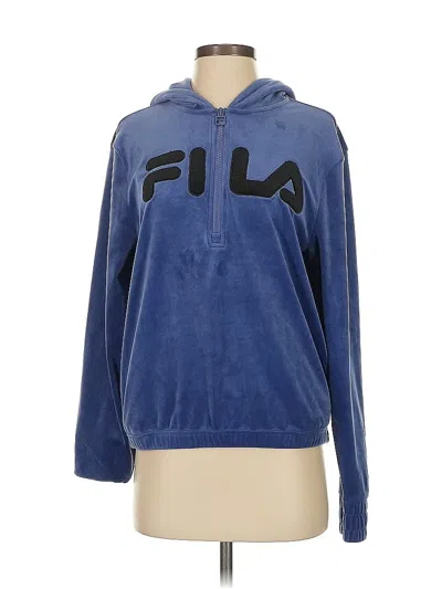 Pre-owned Fila Pullover Hoodie