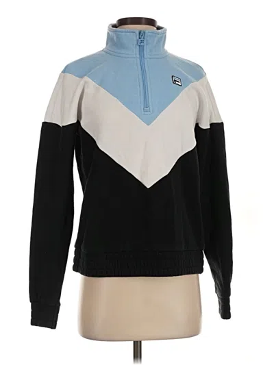 Pre-owned Fila Pullover Sweater In Blue