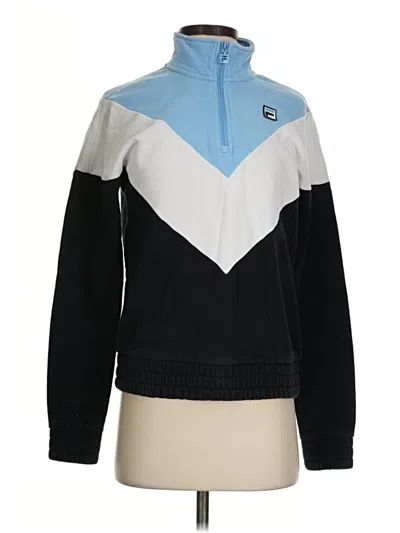 Pre-owned Fila Pullover Sweater In Blue