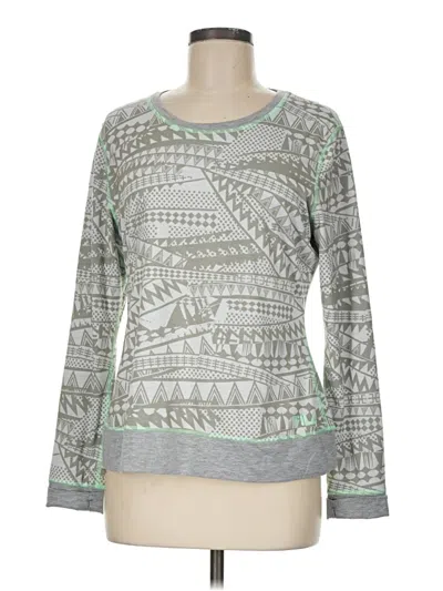 Pre-owned Fila Pullover Sweater In Gray