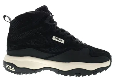Pre-owned Fila Ranger Boot (women's) Sneakers In White/black In Multi