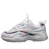 Fila Ray Low Running Shoes White/pink In Multi