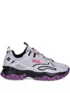 Fila Ray Tracer Chunky-sole Mesh Sneakers In Gray