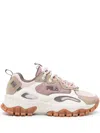 Fila Ray Tracer Mesh Sneakers In Rosa