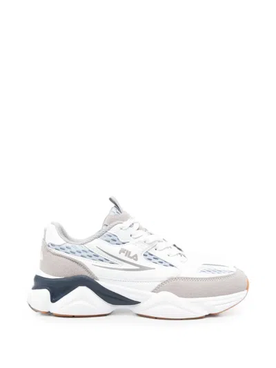 Fila Recade Logo-print Sneakers In White