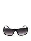 Fila Rectangle-frame Sunglasses In Black