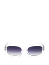 Fila Rectangle-frame Sunglasses In White