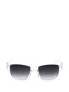 Fila Rectangle-frame Sunglasses In White