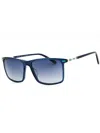 Fila Rectangular Acetate Sunglasses For Men In Blue