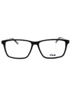 Fila Rectangular Eyeglasses For Men - Vf9240 Model In Black