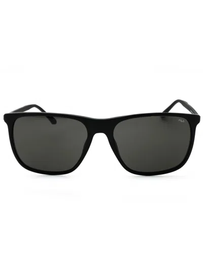 Fila Rectangular Men's Acetate Sunglasses