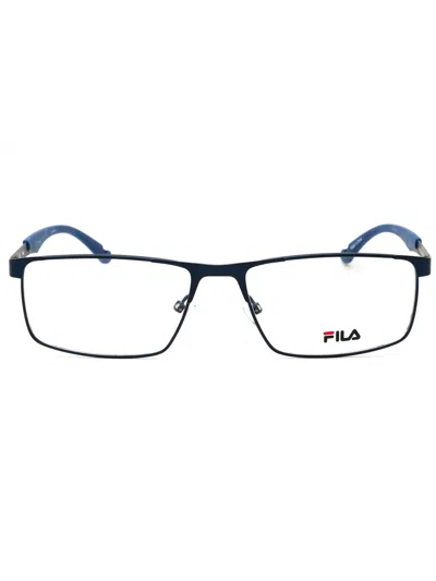 Fila Rectangular Men's Eyeglasses - Style Vf9918 In Black