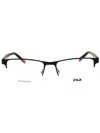 Fila Rectangular Men's Eyeglasses - Vf9915 In Black