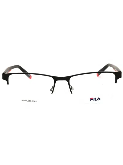 Fila Rectangular Men's Eyeglasses - Vf9915 In Black