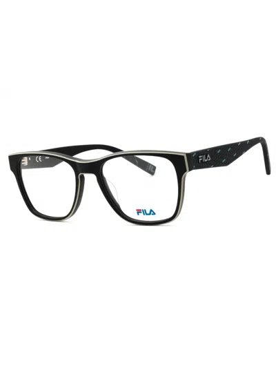 Fila Rectangular Mini Eyeglasses For Men In Black