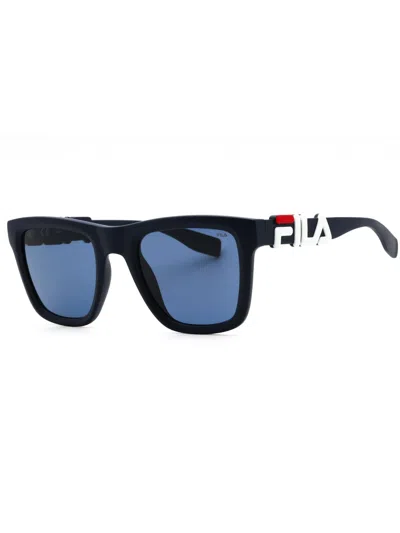 Fila Rectangular Premium Sunglasses For Men In Blue