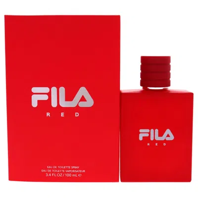 Fila Red Edt Spray For Mens In White