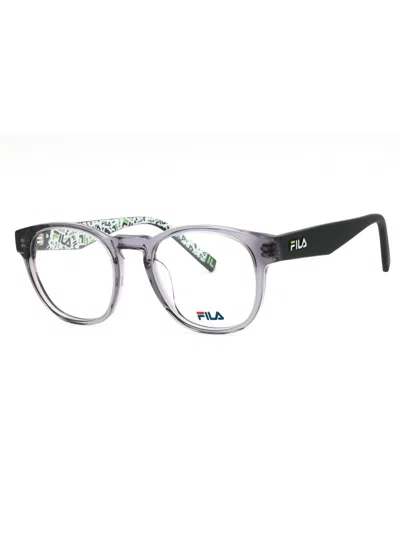 Fila Round Acetate Eyeglasses - Vfi211 Style In Gray