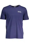 Fila Round Neck Cotton Tee With Logo Print