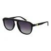 Fila Rubber Sunglasses In Black