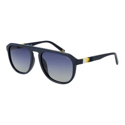 Fila Rubber Sunglasses In Blue