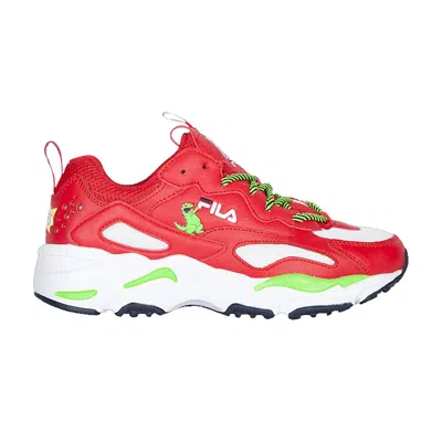 Pre-owned Fila Rugrats X Ray Tracer 'reptar' | Red | Men's Size 6.5