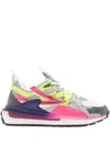 Fila Sandenal "lilac Hint Highrise" Sneakers In Multi