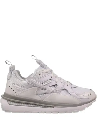Fila Sandenal Patched "white/glacier Grey" Sneakers