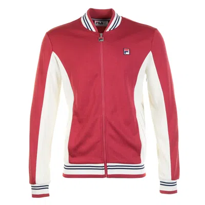 Fila Settanta Track Jacket Garnet In Red