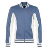 Fila Settanta Track Jacket Navy Gardenia Green In Blue