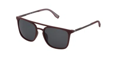 Fila Sf9330 Polarized B03p Men's Sunglasses Burgundy Size 54