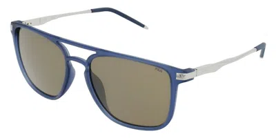 Fila Sf9382 Polarized 6g5p Occhiali Da Sole Blu Per Uomo