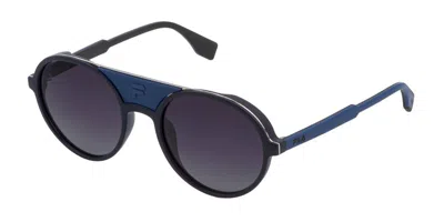 Fila Sf9391 Polarized V15p Occhiali Da Sole Blu Per Uomo In Blue
