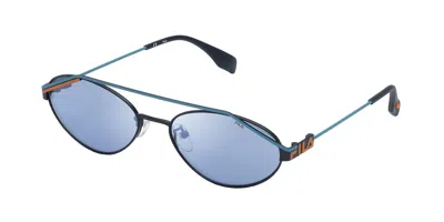 Fila Sfi019 01aq Occhiali Da Sole Blu Per Uomo In Blue