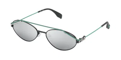 Fila Sfi019 0h53 Men's Sunglasses Grey Size 57