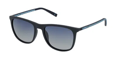 Fila Sfi095 Polarized 7sfp Occhiali Da Sole Blu Per Uomo In Gray