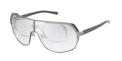 Fila Sfi125 Q39x Men's Sunglasses Silver Size 99