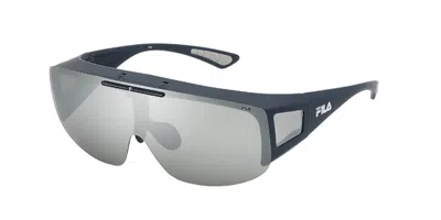 Fila Sfi126 Polarized 6qsp Occhiali Da Sole Blu Per Uomo In Blue