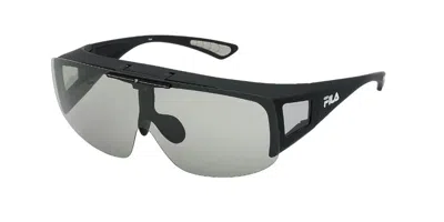 Fila Sfi126 U28f Occhiali Da Sole Neri Per Uomo In Black