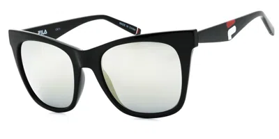 Fila Sfi184 0bla Women's Sunglasses Black Size 53