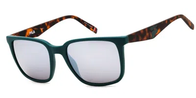 Fila Sfi188 C02x Men's Sunglasses Green Size 54