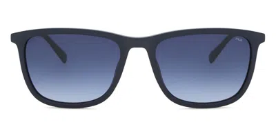 Fila Sfi214 06qs Men's Sunglasses Blue Size 55