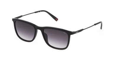 Fila Sfi214 0700 Men's Sunglasses Black Size 55