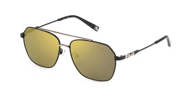 Fila Sfi216 304g Men's Sunglasses Pink Size 57 In Multi