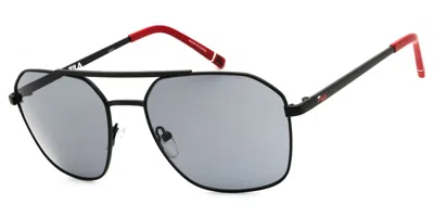 Fila Sfi278 0531 Men's Sunglasses Black Size 59 In Neutral