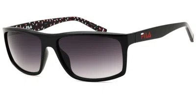 Fila Sfi280 0z42 Men's Sunglasses Black Size 60