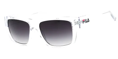 Fila Sfi281 0880 Men's Sunglasses Clear Size 56 In White
