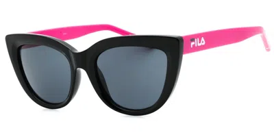Fila Sfi282 0z42 Women's Sunglasses Black Size 55
