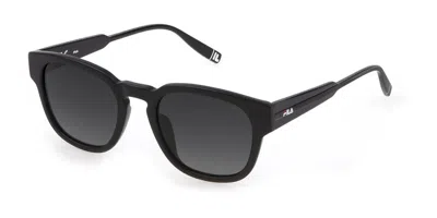 Fila Sfi310v Polarized 703p Men's Sunglasses Black Size 51