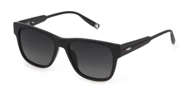 Fila Sfi311v Polarized 703p Men's Sunglasses Black Size 54
